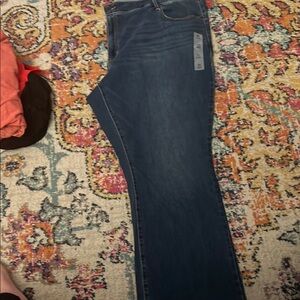 Old navy mid rise kicker bootcut jeans